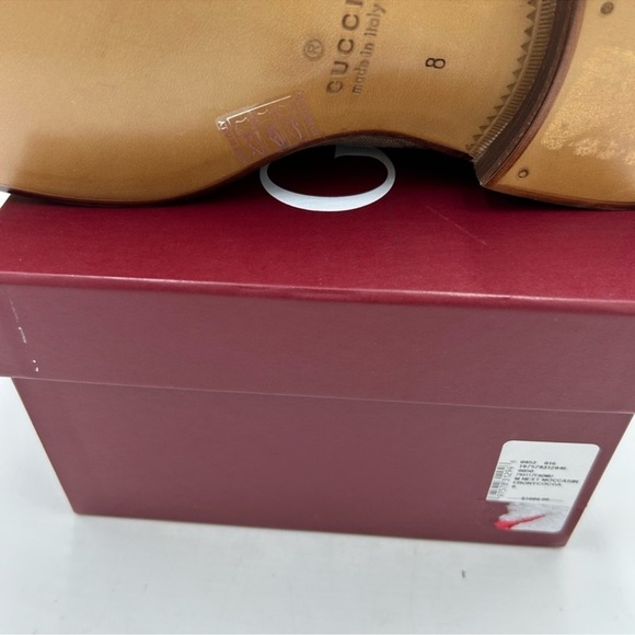 Men’s Gucci, Jordan horse bit canvas loafer size 8, fits nine US maiden in Italy main image 9